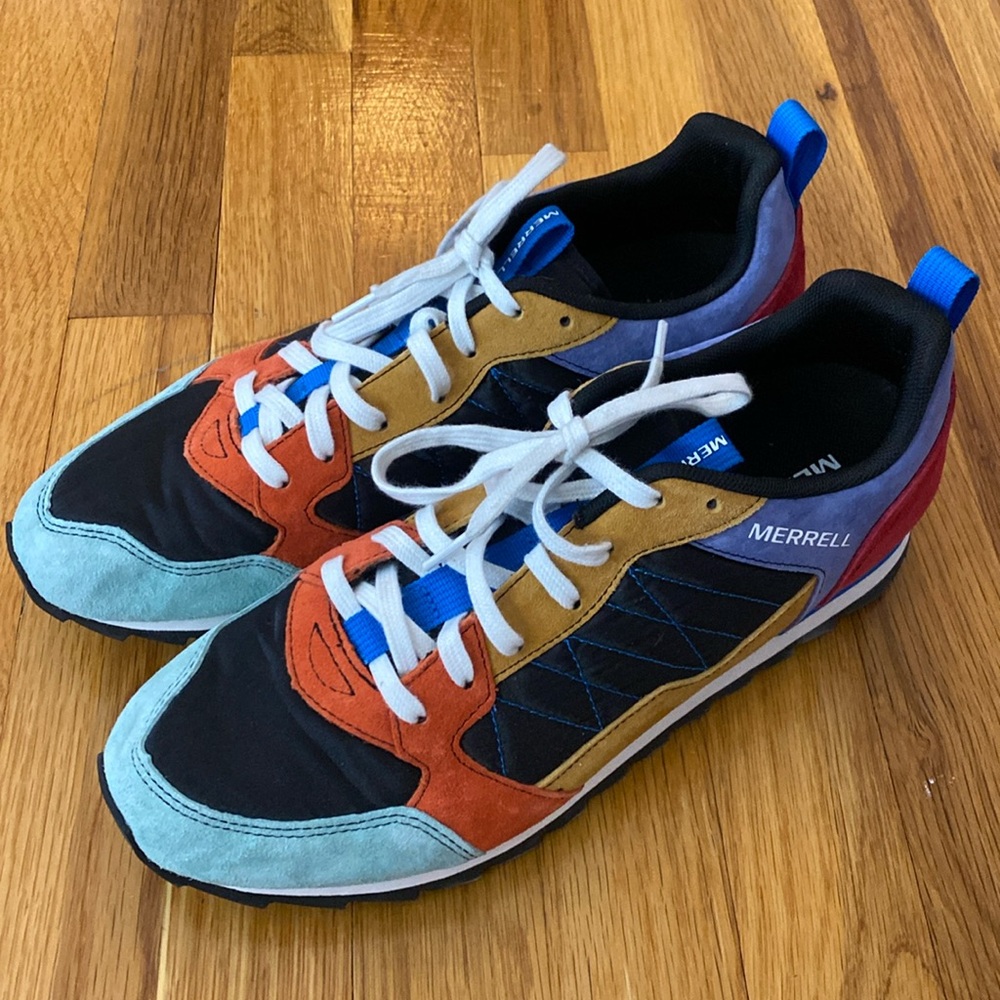 Merrell Multicolor Sneakers - Black, Blue, Red, Orange, Yellow, Green